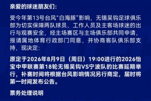 延期赛事背后的考量：揭秘无锡吴钩VS宁波队延赛背后的关键